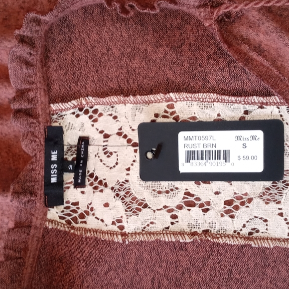 Miss Me Top Size S - Picture 3 of 3